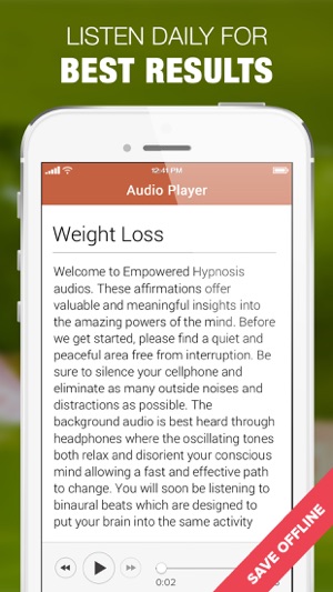 Empowered Hypnosis Weight Loss, Diet, Food Addict(圖5)-速報App