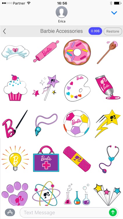 Barbie Stickers screenshot-4