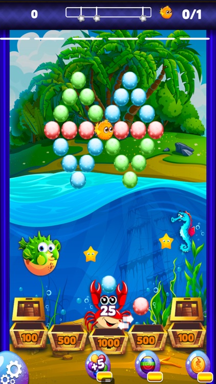 A Underwater Bubble Popper - Guppies Popped