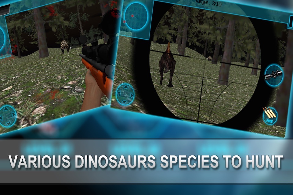 Dinosaurs Hunting Challenge 2016 : Big Buck Dino Hunt Simulator screenshot 4