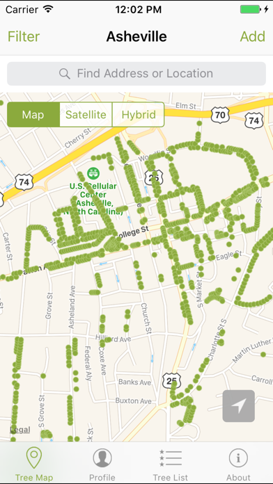 How to cancel & delete Asheville Tree Map from iphone & ipad 2