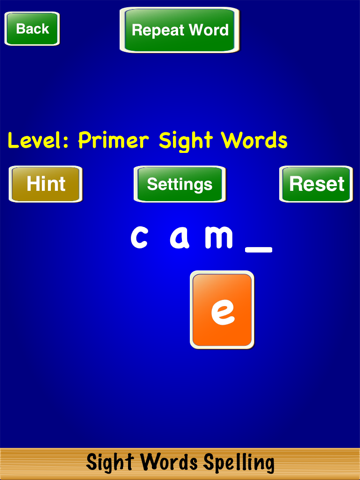 Sight Words Spelling - náhled