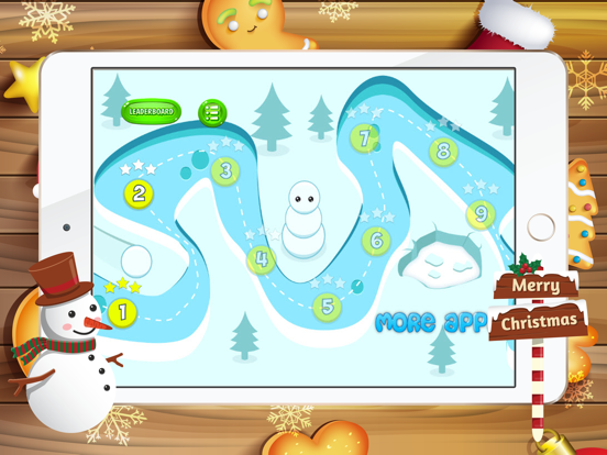 Christmas for kids - Free Match-3 Puzzles Gameのおすすめ画像2