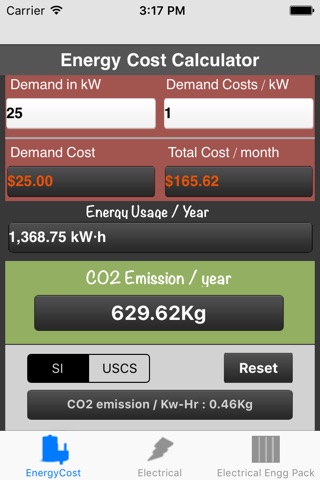 Energy Cost Calculator screenshot 4
