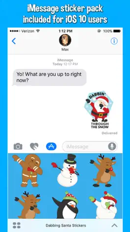 Game screenshot Dabbing Santa Photo Editor with Christmas Stickers hack