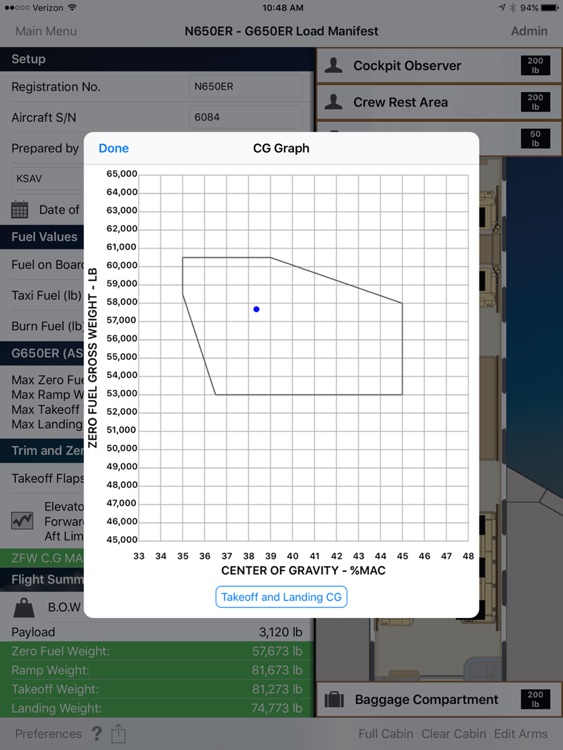 Gulfstream PlaneBalance