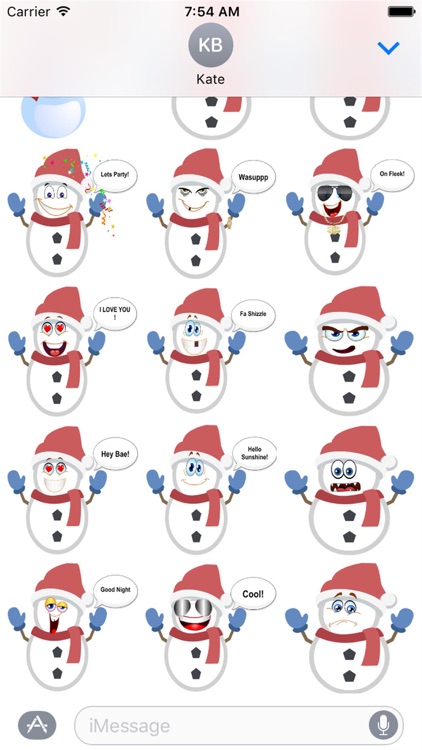 Silly Christmas Snowman