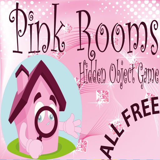 Hidden Object Game Pink Rooms icon