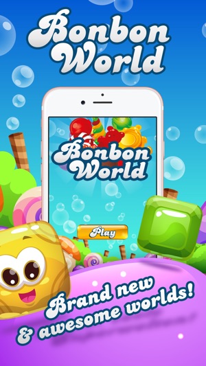 Bonbon World - Candy Puzzle(圖1)-速報App