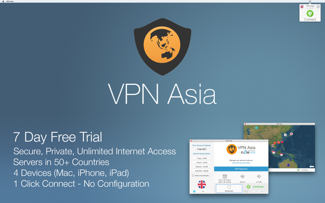 VPN Asia - Speed and Security