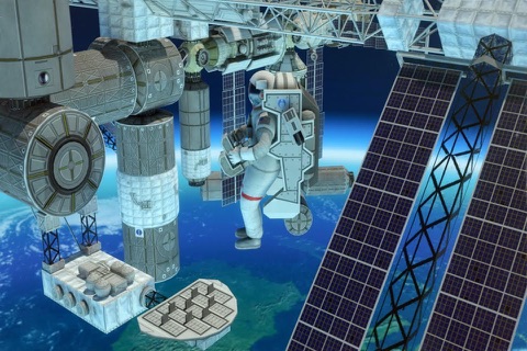 3D Space Walk Shuttle Simulator screenshot 3