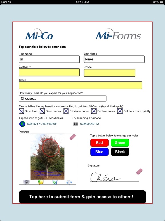 Screenshot #5 pour Mi-Forms