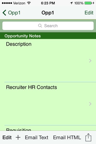 Opportunity Organizer Pro screenshot 3