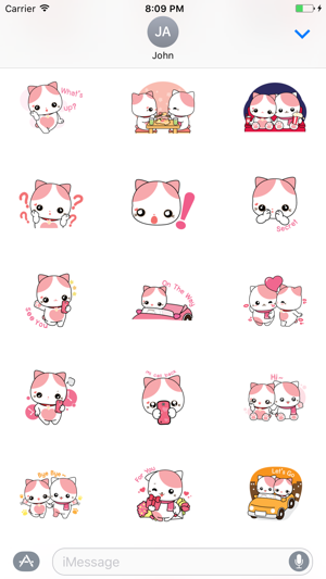 Lovely Kitten Sticker(圖2)-速報App