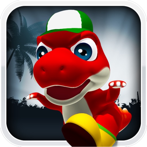 Dinosaur Crash 3D iOS App