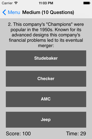 Automobile History Trivia screenshot 3