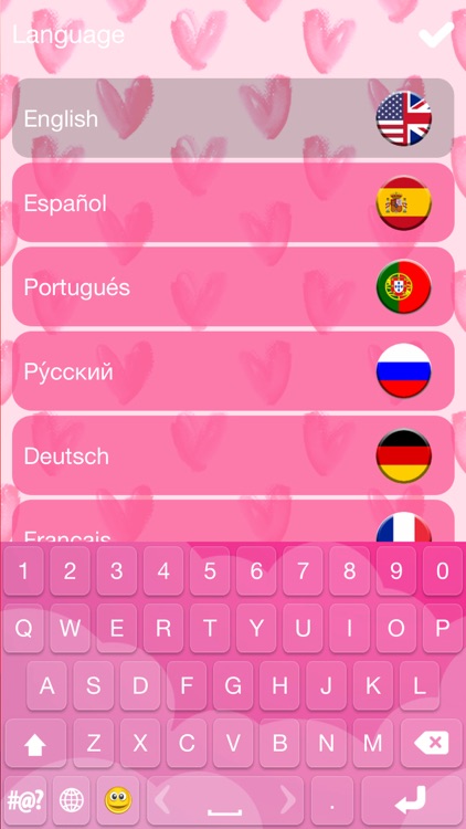 Cute Keyboard Design - Glitter Skins, Font & Emoji screenshot-3