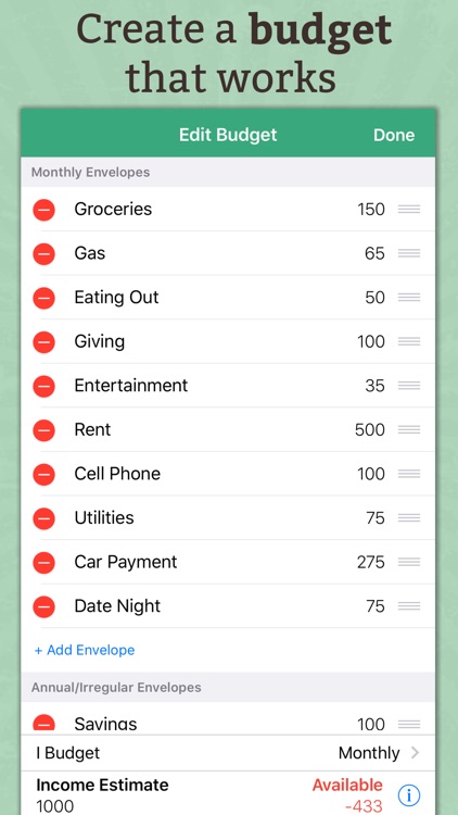 Goodbudget Budget Planner: Money & Expense Tracker screenshot-3