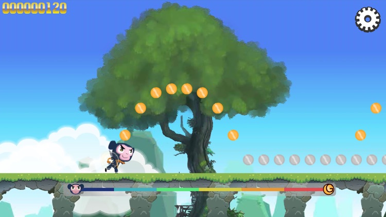 Ninja monkey cool running, cool running free classic game screenshot-3