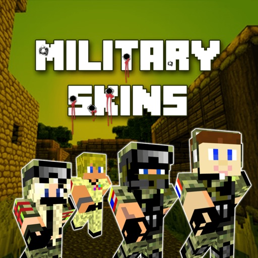 Military Skins - Cute Skins for Minecraft PE & PC icon