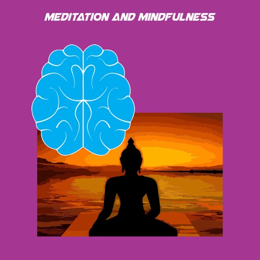 Meditation and mindfulness icon