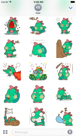 DeeDee, the cute green dragon(圖1)-速報App