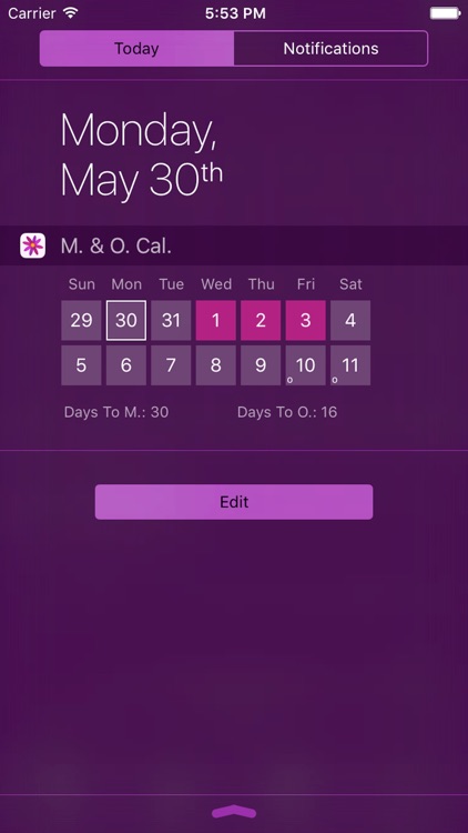 Menstrual Period Tracker and Calendar of Ovulation screenshot-4