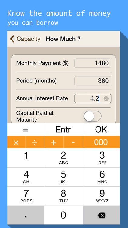 Mortgages & Loan payment calculator with schedule screenshot-3