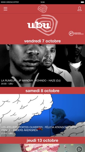 Application de l’Ubu Rennes – Club Concert(圖3)-速報App