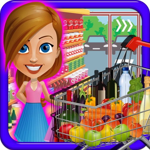 Supermarket Mall Girl Cash Register Real Simulator Icon