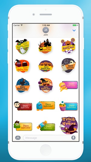 Happy Halloween Message Stickers for iMessage(圖1)-速報App