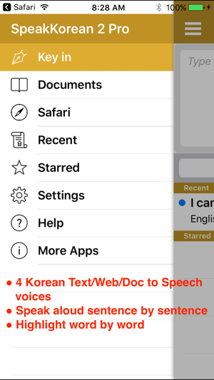 SpeakKorean 2 (4 Korean Text-to-Speech)