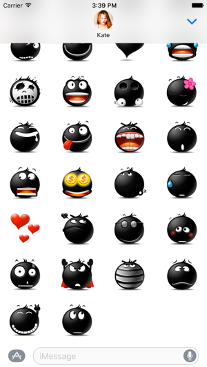 Simon's Popo Black Stickers Pack(圖2)-速報App