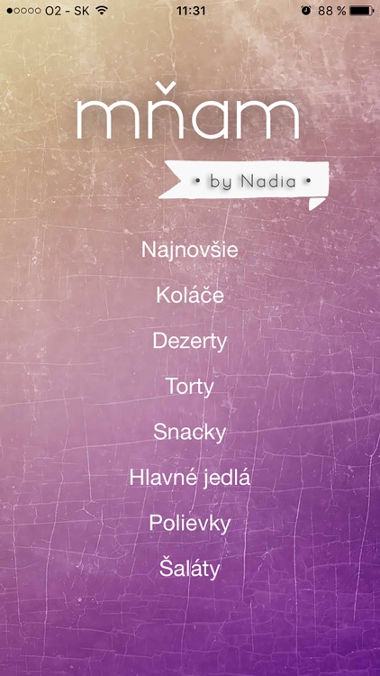 mňam