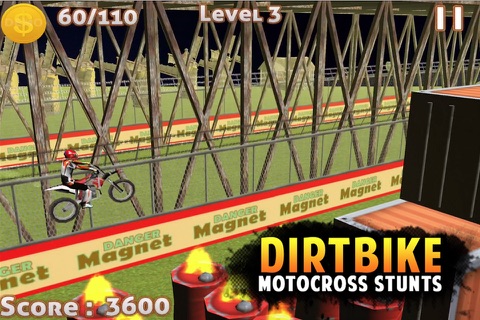 Dirt Bike Motocross Stunt Race screenshot 4