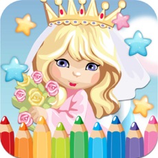 Activities of Princess Paint Draw Coloring good drawings for kid