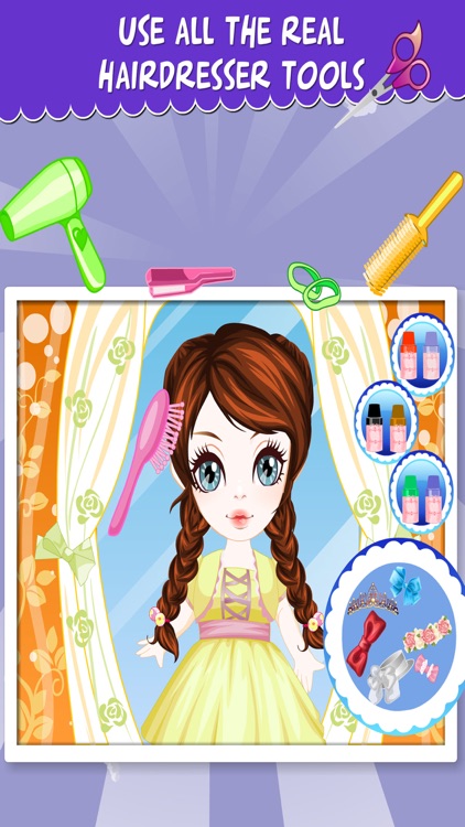 Summer Hair – Hairdresser game for girls