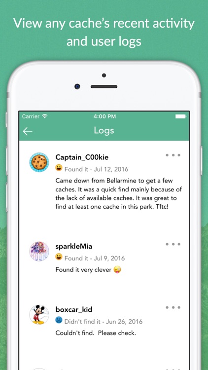 Cachly - Simple and powerful Geocaching for iPhone screenshot-3