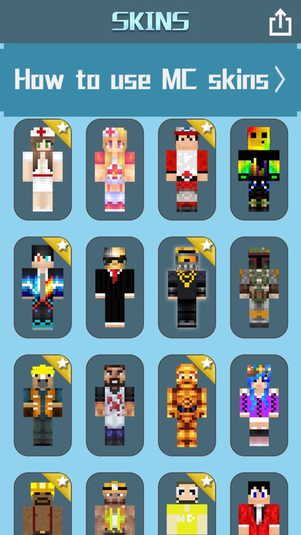 MineSkin - Boys Girls Skins for Minecraft Pocket