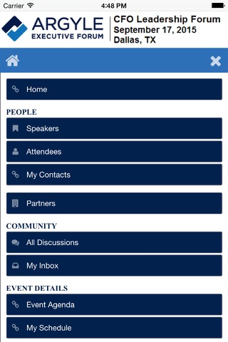 Argyle Executive Forum screenshot 2