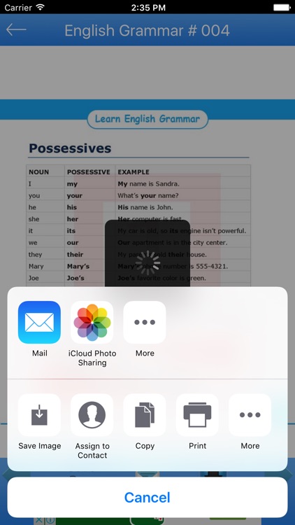 Learn English Grammar v2 screenshot-3