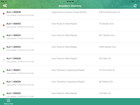Tree Inventory screenshot 3