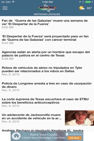 Noticias Del Este De Texas screenshot 2