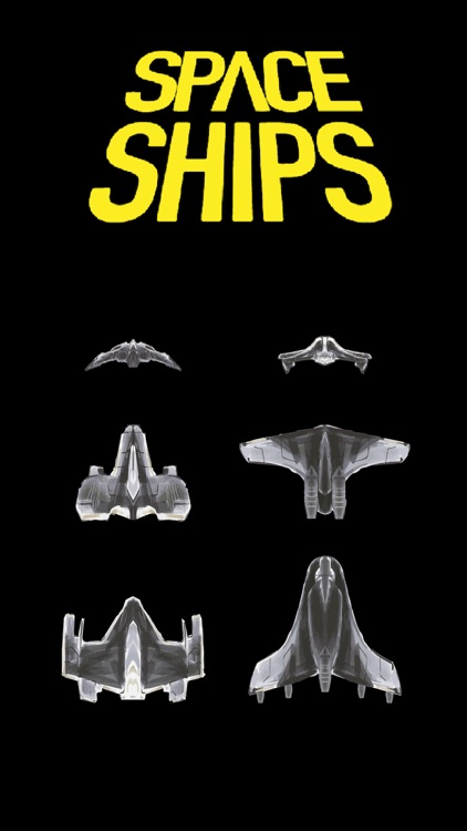 Spaceship stickers