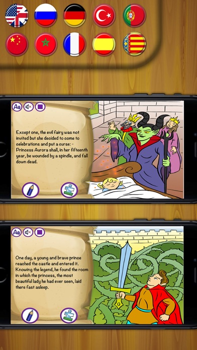 Sleeping Beauty Classic tales interactive book Pro 1.1 IOS -