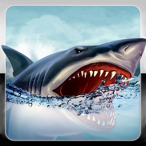 Great white shark simulator  Beach attack 3d iOS App