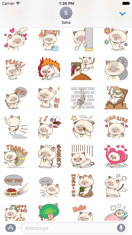 Baby Cat Stickers for iMessage