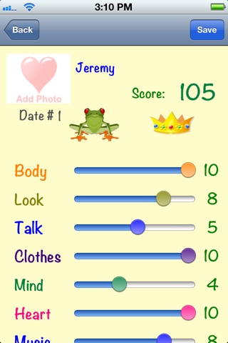 Date Score screenshot 3