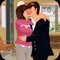 Click the lovers to make them kiss without being noticed