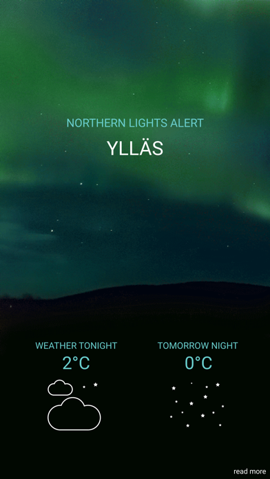 Northern Lights Alert Ylläsのおすすめ画像1